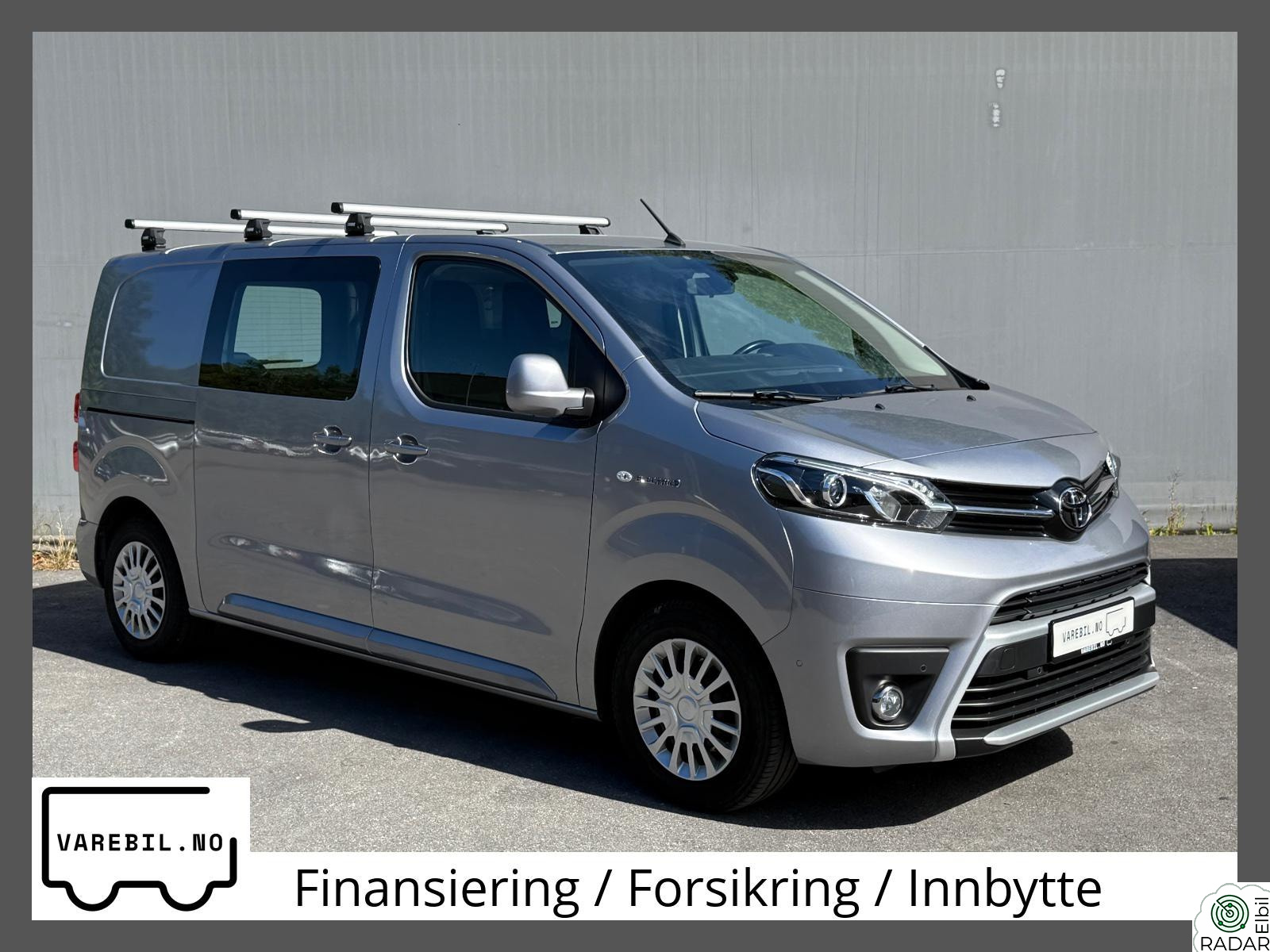 TOYOTA PROACE Electric 75 kWh 313 KM WLTP GARANTI ++