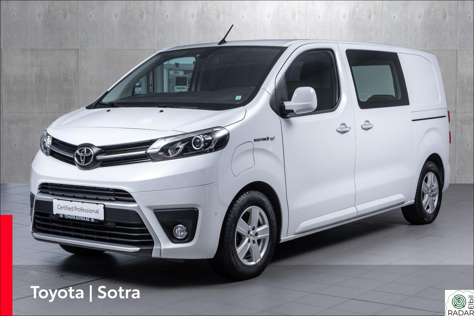 TOYOTA PROACE Electric 75kWt Comfort Fleet L1H1 THB