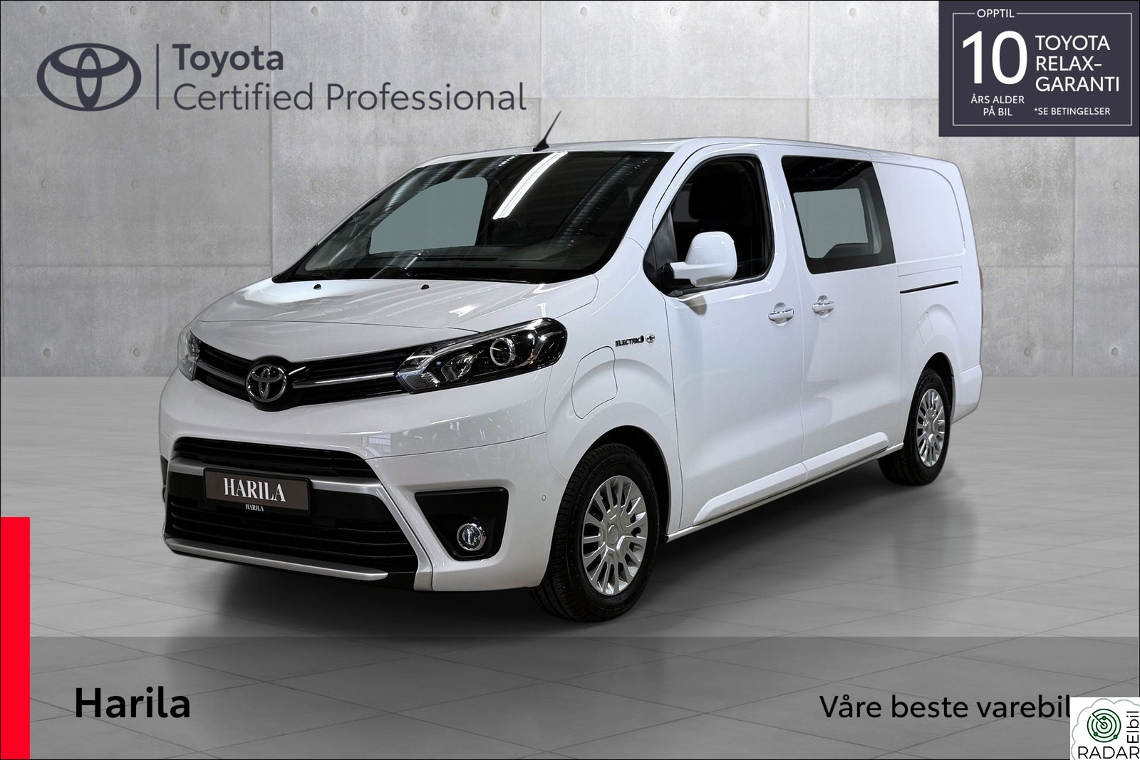TOYOTA PROACE Electric Comfort