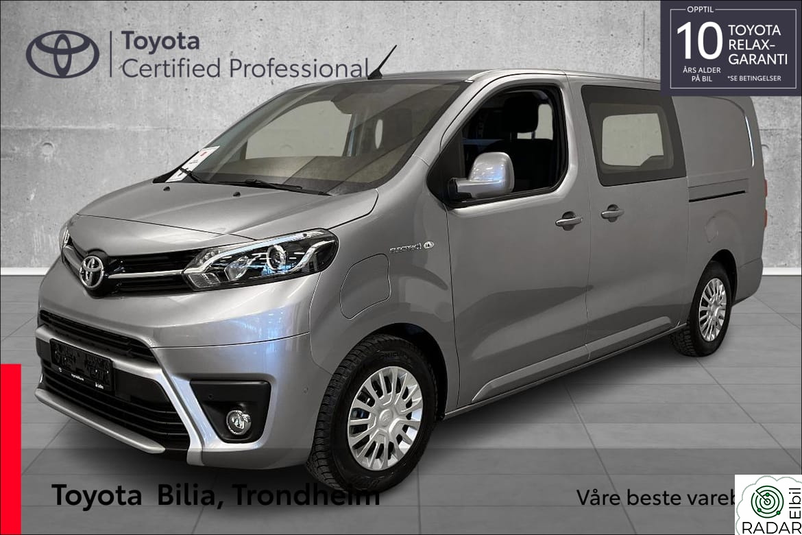 TOYOTA PROACE L2 Comfort 75 kWt 2 skyvedører/WLTP 310 km/