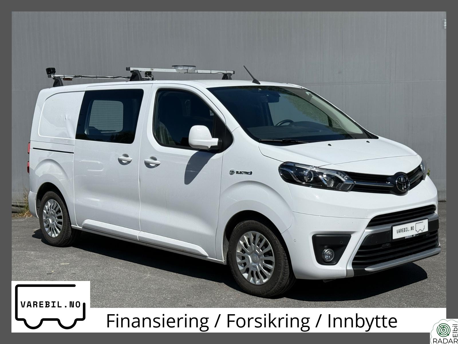 TOYOTA PROACE Electric 75 kWh 313 KM WLTP GARANTI ++