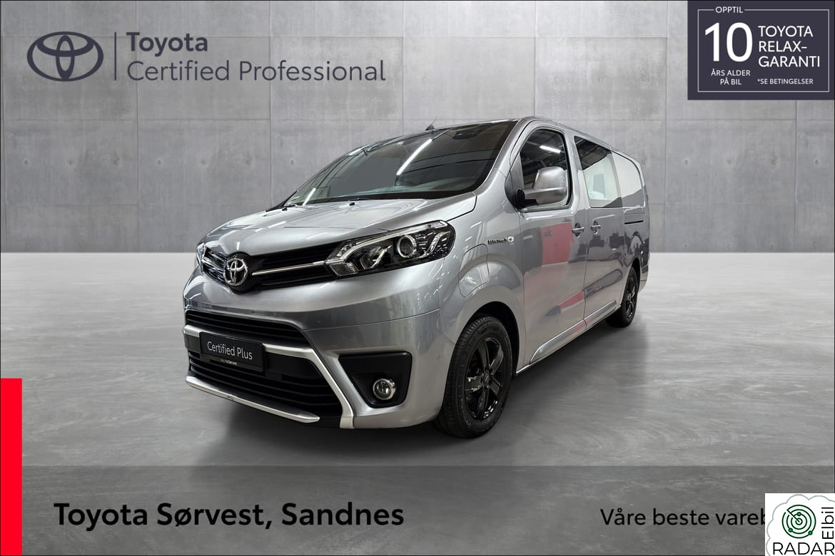 TOYOTA PROACE Electric Lang L2  75kWt E-automatgir Comfort