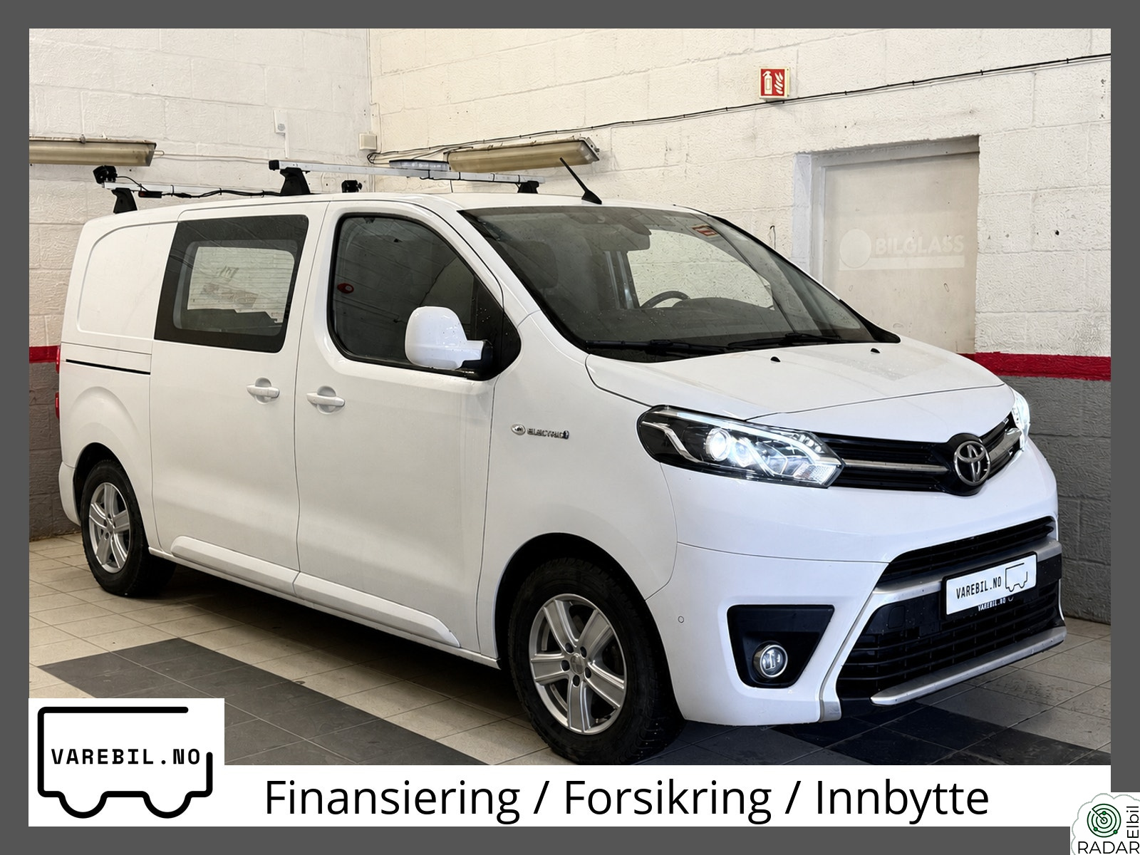 TOYOTA PROACE Electric 75 kWh 313 INNREDNING GARANTI ++