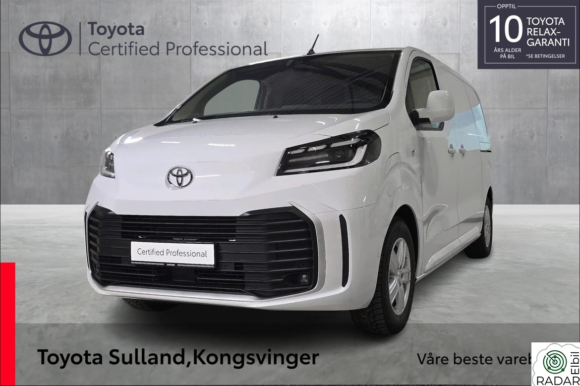 TOYOTA PROACE Electric 75kWt Comfort Pluss L1H1 I Tilhengerfeste