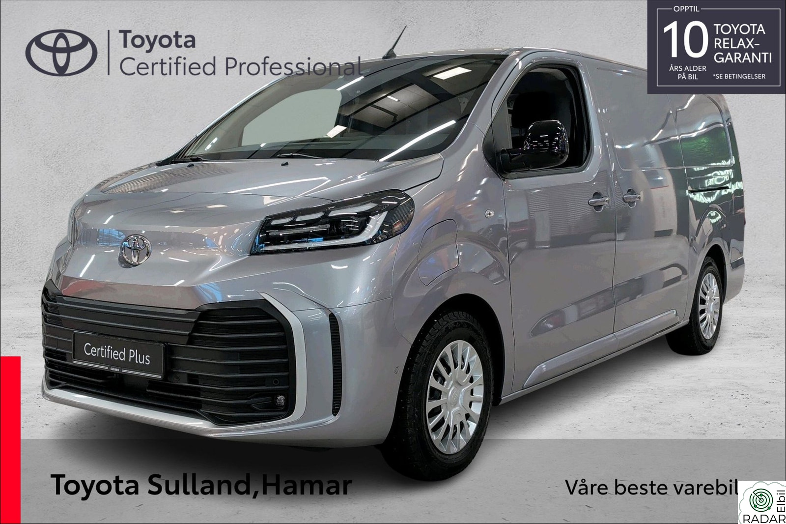 TOYOTA PROACE Electric 75Kw L2 Comfort Plus - Hengerfeste