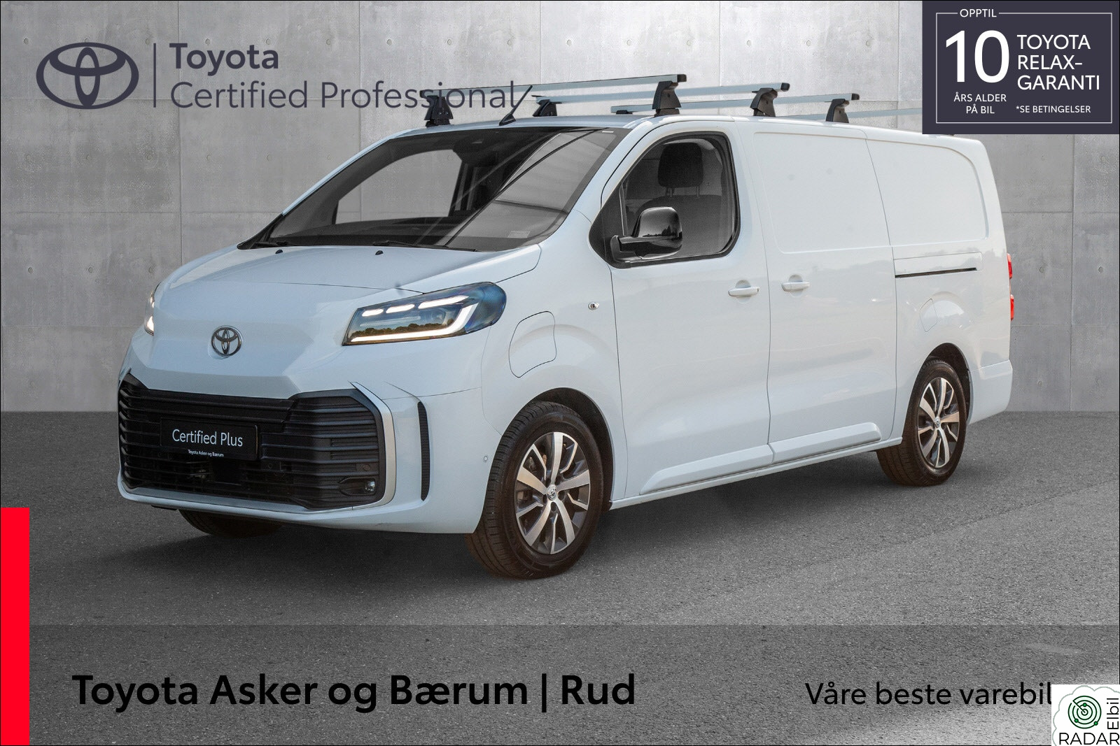 TOYOTA PROACE Electric 75kWt Comfort Plus L2H1 THB 2-s