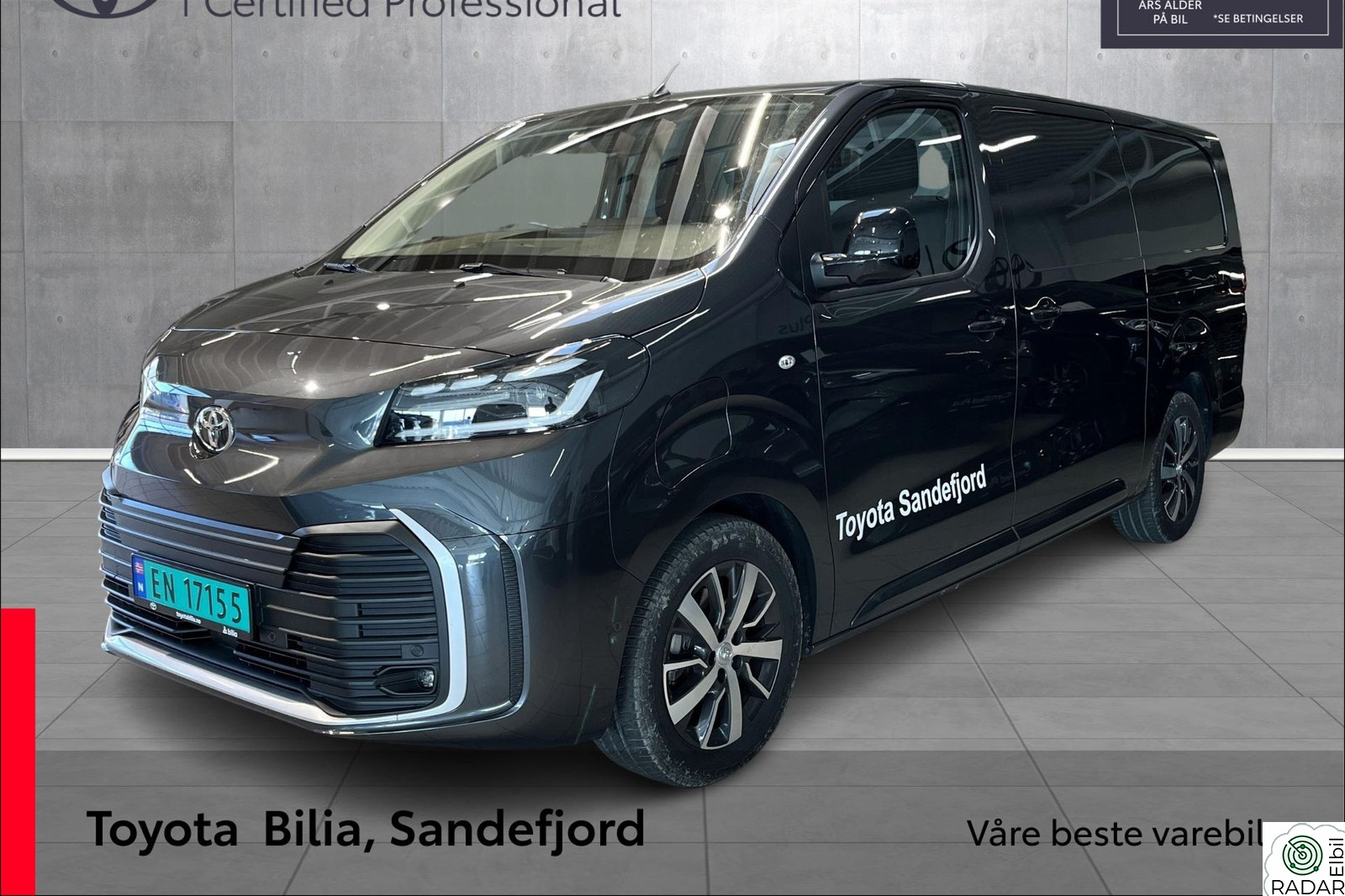 TOYOTA PROACE Proace COMFORT PLUS, L2HRKAM 6.25% med 35%EK