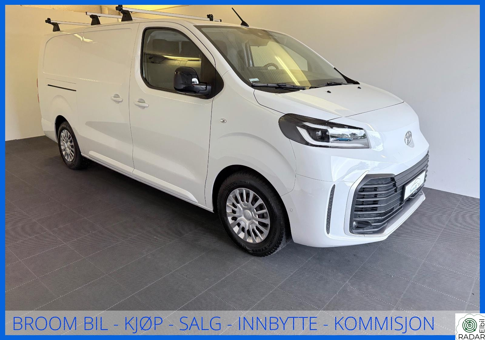 TOYOTA PROACE FACELIFT 75kWh L2 343KM/KAMERA/GARANTI/NYPRIS 681.000,-