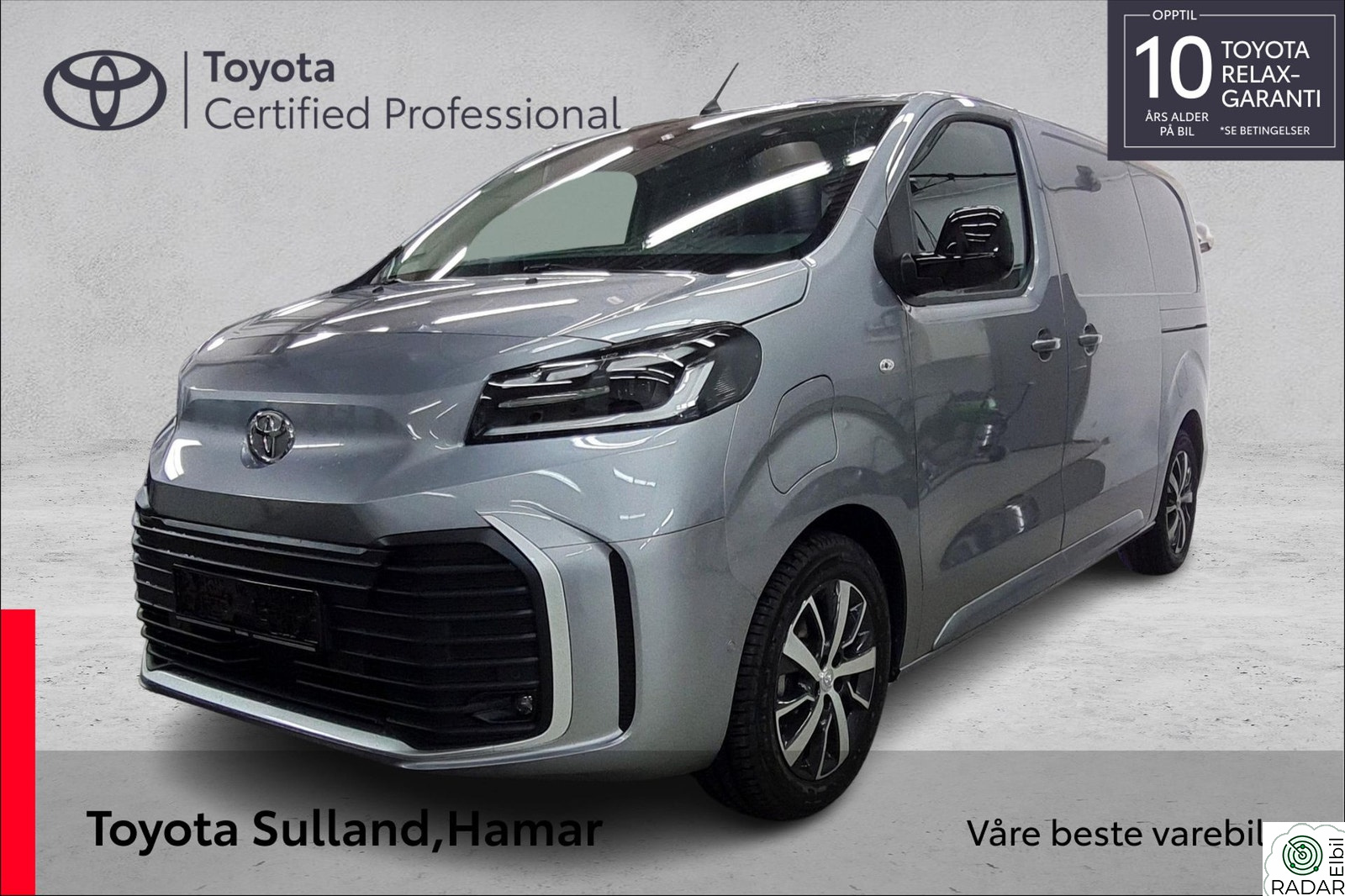 TOYOTA PROACE Proace Electric L1 Comfort Plus - Demobil - Hengerfeste