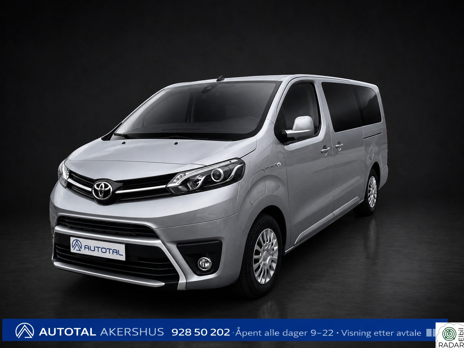 TOYOTA PROACE 136hk | L3 | 309 km | Kamera | 9 Seter | Nybilgaranti