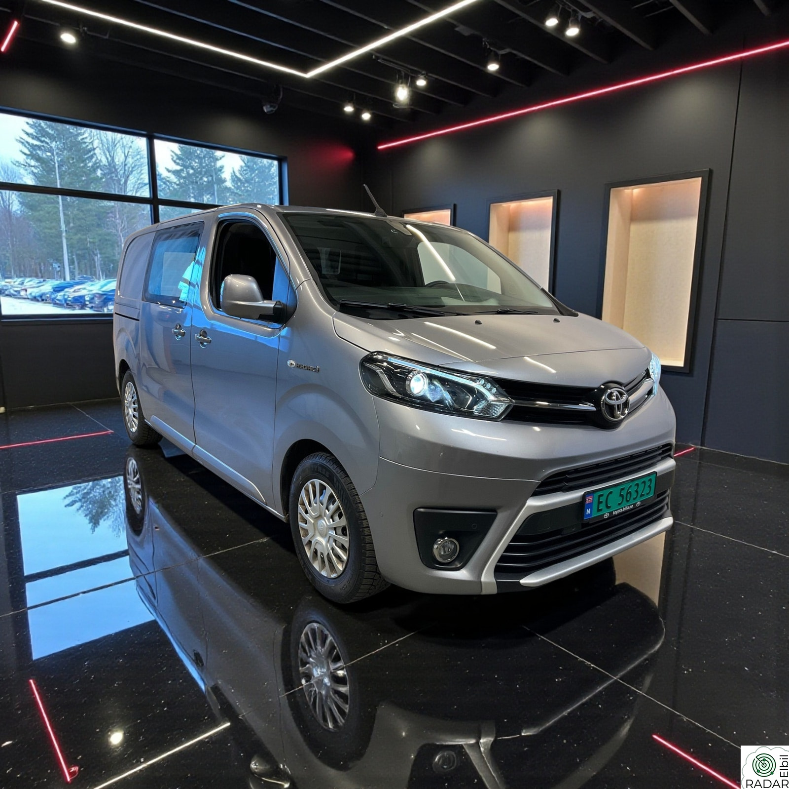 TOYOTA PROACE 75kwt+LAV KM!!+NY EU+KROK+R-KAMERA+313wlpt