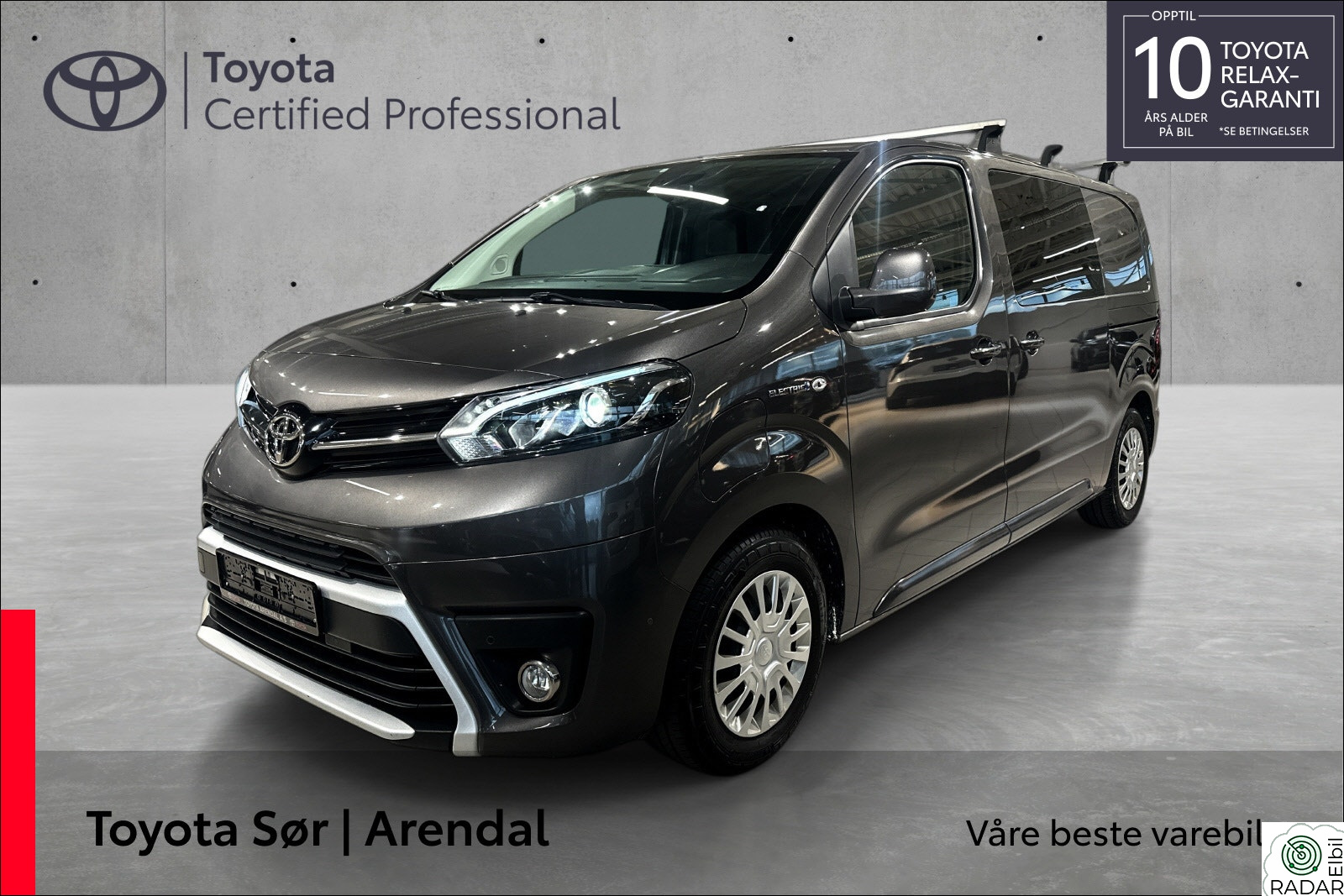 TOYOTA PROACE Electric 75kWt Comfort L1H1 THB