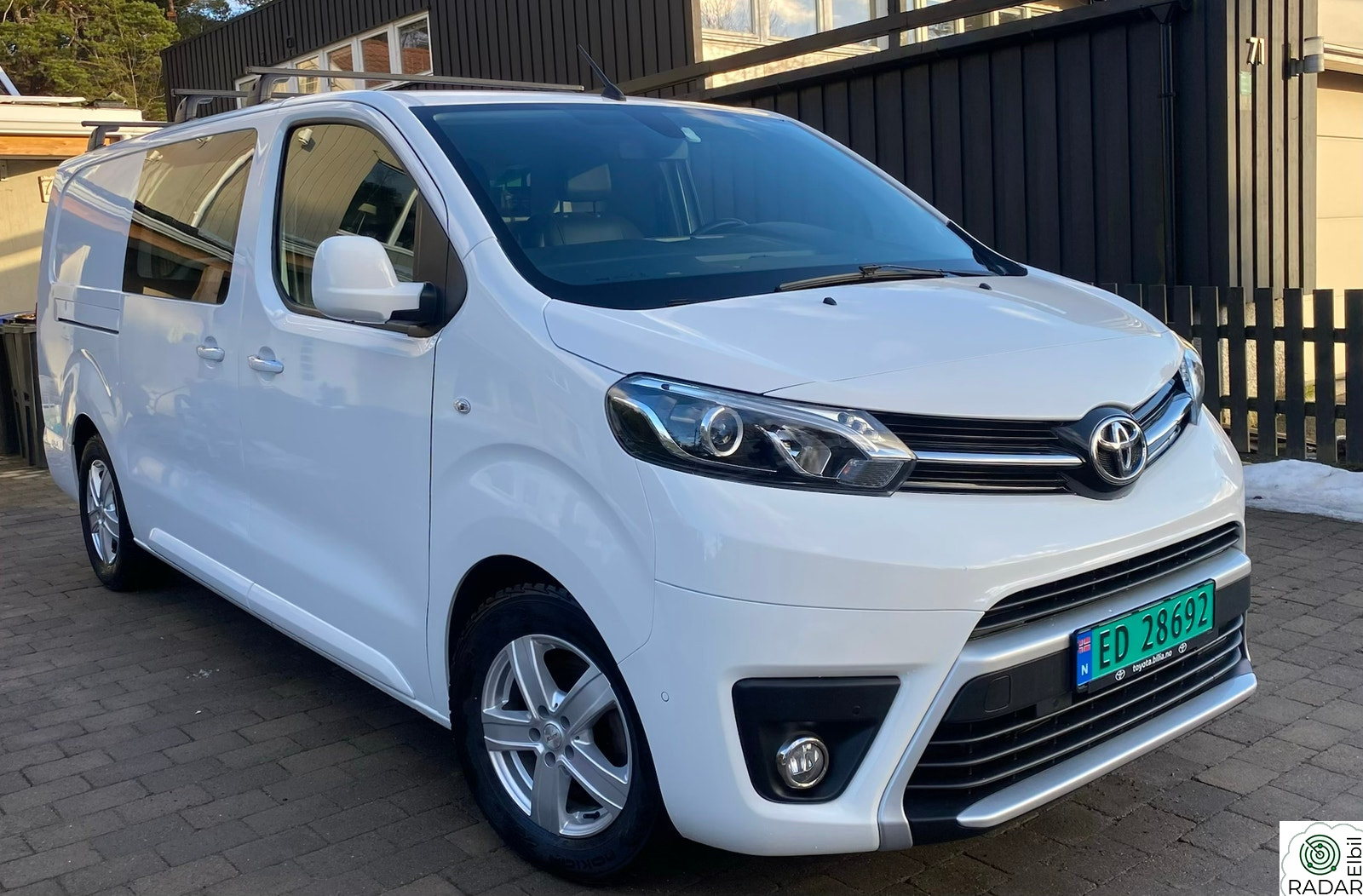TOYOTA PROACE 75kwt+LAV KM!!+LANG UTGAVE+NY EU+KROK+L2 +313wlpt