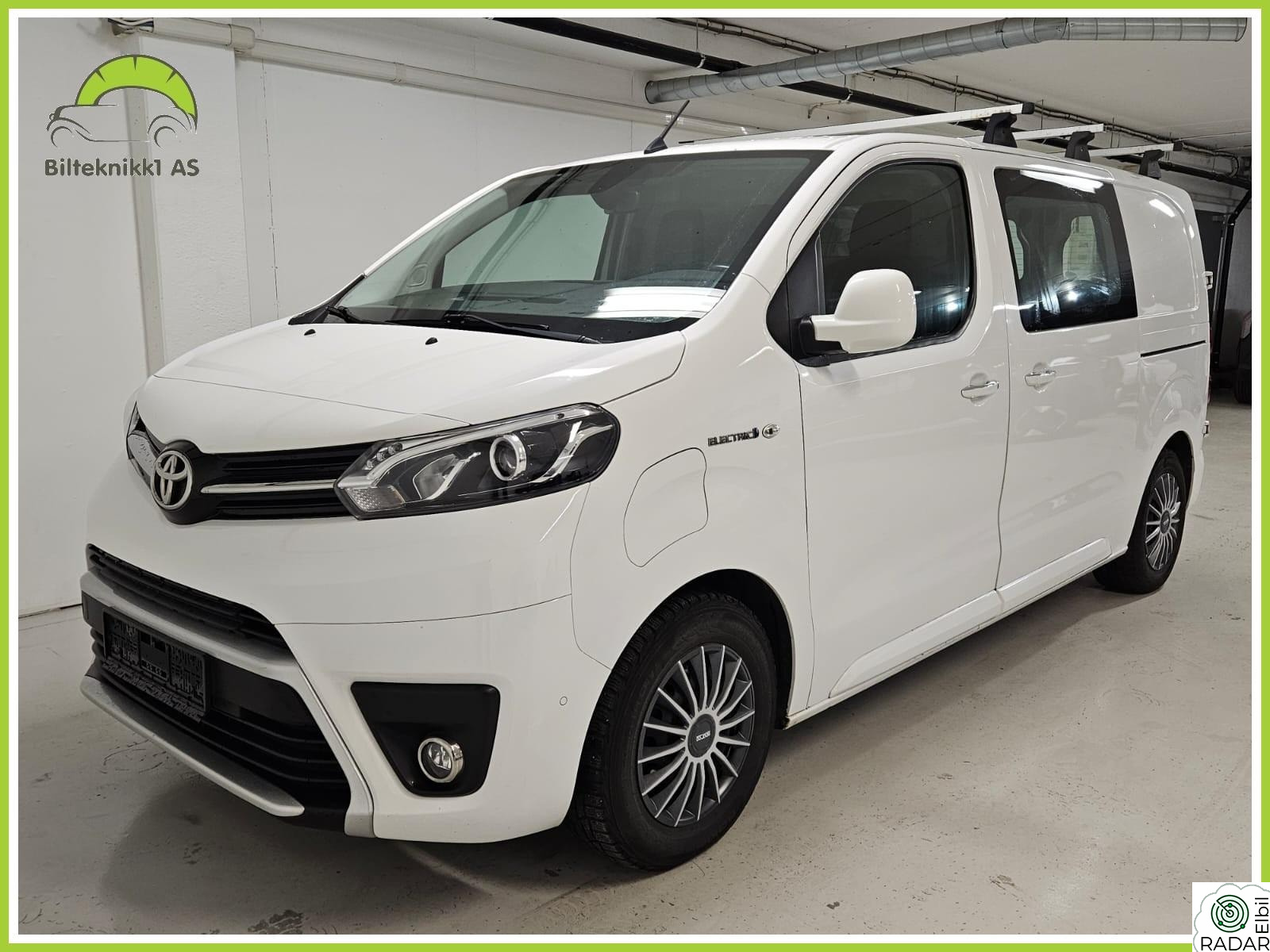 TOYOTA PROACE L1 | 75kWt| 2xSKYVEDØR| KROK| R-KAMERA| INNREDNING