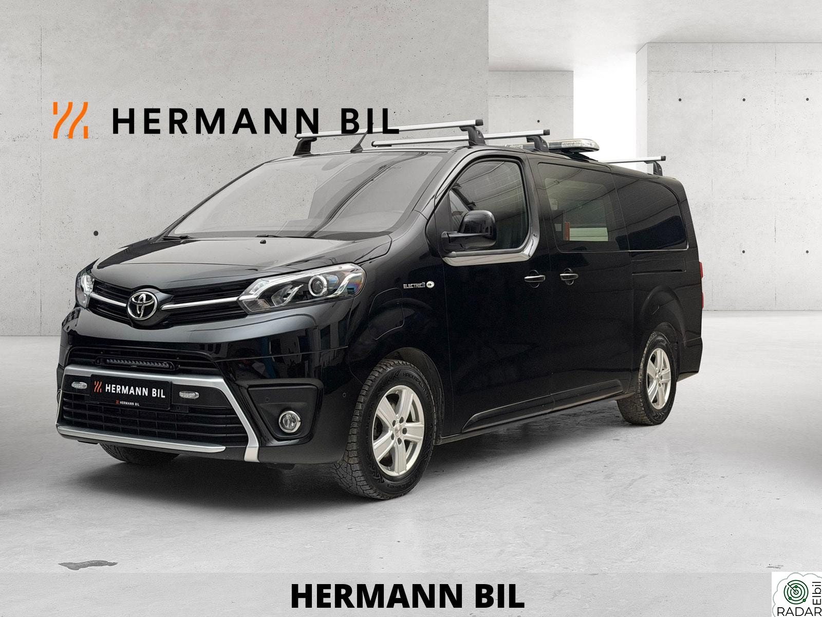 TOYOTA PROACE Electric 75kWt Comfort L2H1/Delskinn/Rekax/Innredning/