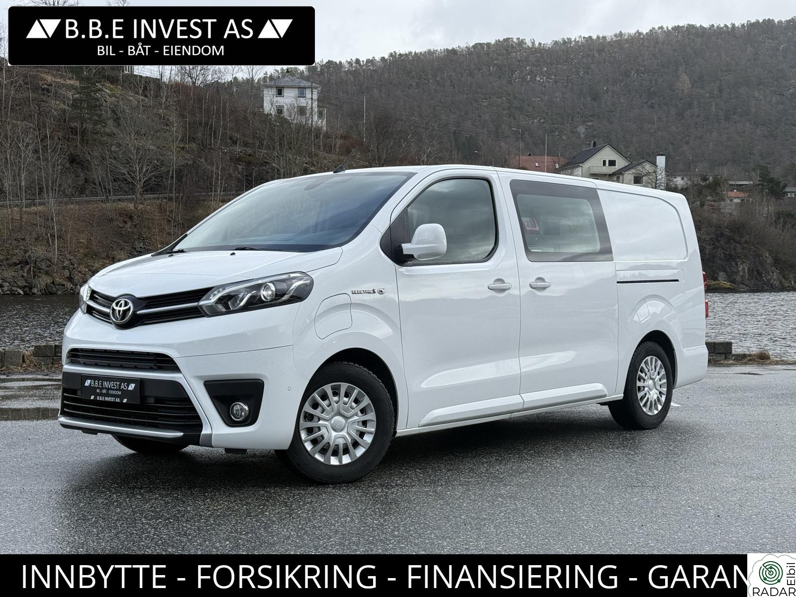TOYOTA PROACE COMFORT/L3-LANG/75KWH/136HK/310WLTP/KROK/3.SETER/2XSKYV