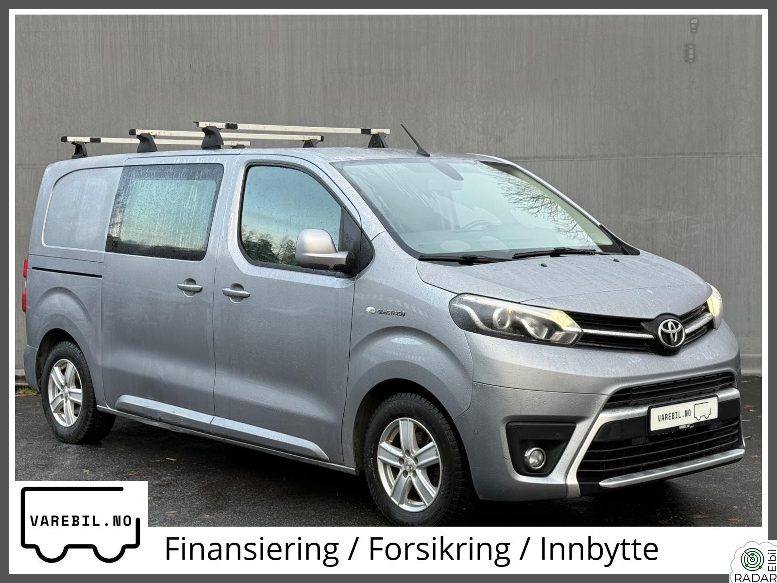 TOYOTA PROACE Electric 75 kWh 313 KM EUOK 2027 NY SERVICE