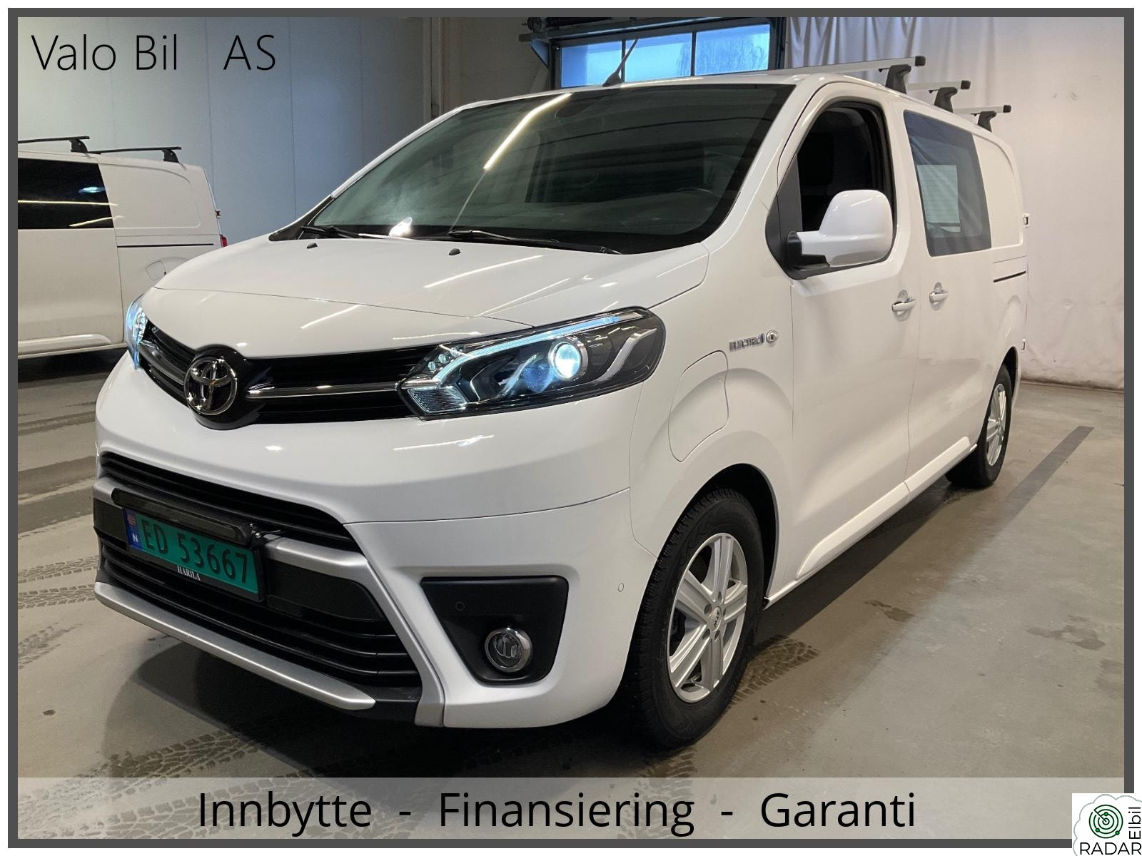 TOYOTA PROACE EV 75KWH L1 COMFORT CRUISE KROK EU2027