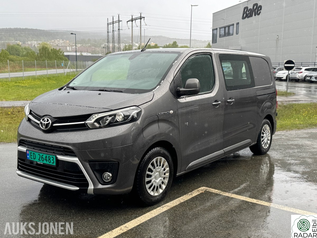 TOYOTA PROACE ELECTRIC 75KWT L1 KEYLESS KAMERA NAVI CRUISE HENGERFEST