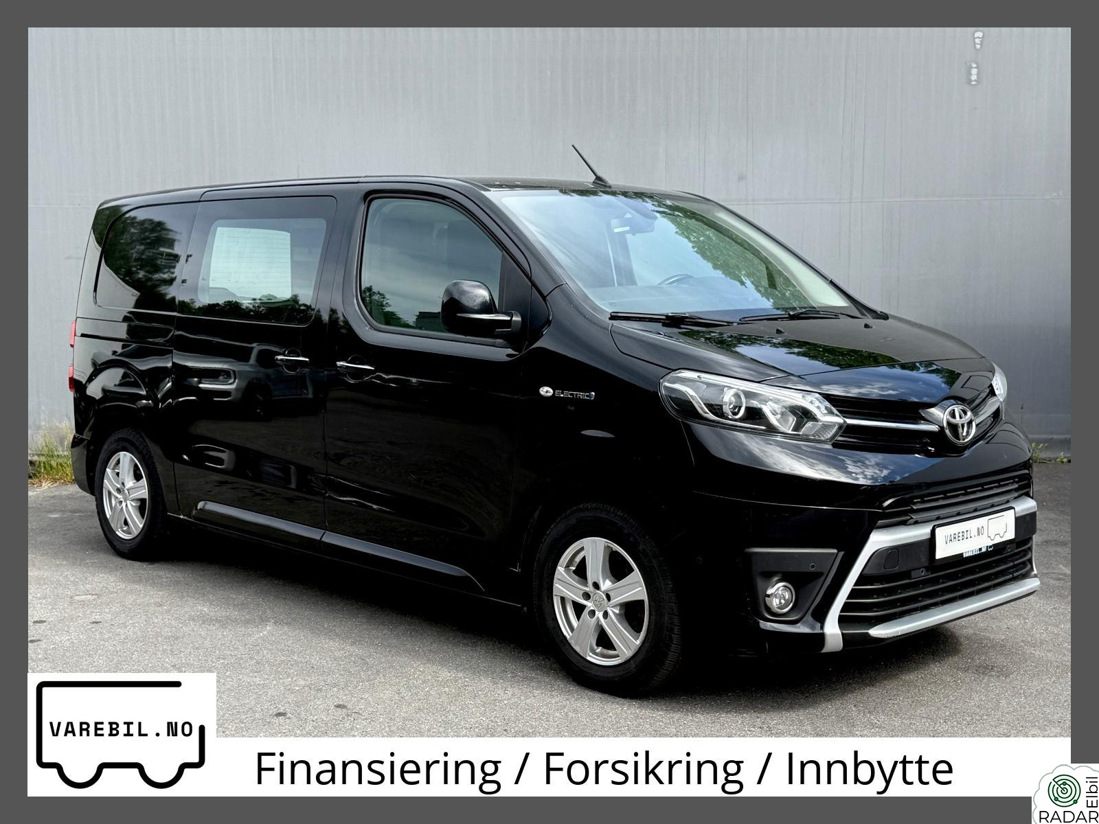 TOYOTA PROACE Electric 75 kWh INNREDNING NY SERVICE ++