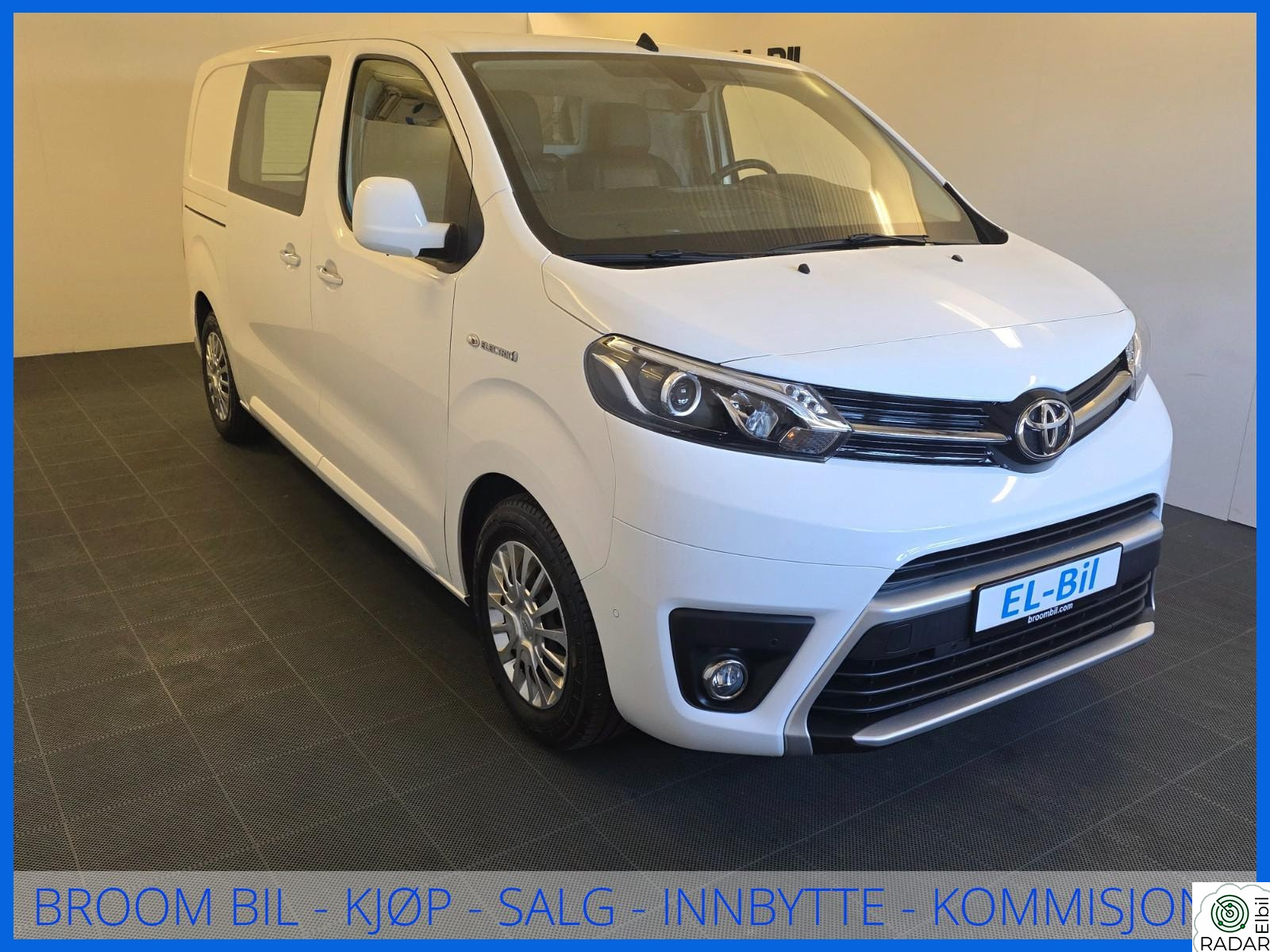 TOYOTA PROACE 75kWh 315KM WLTP/KAM/KROK/2xSKYV/DINITROL/NYBILGARANTI/
