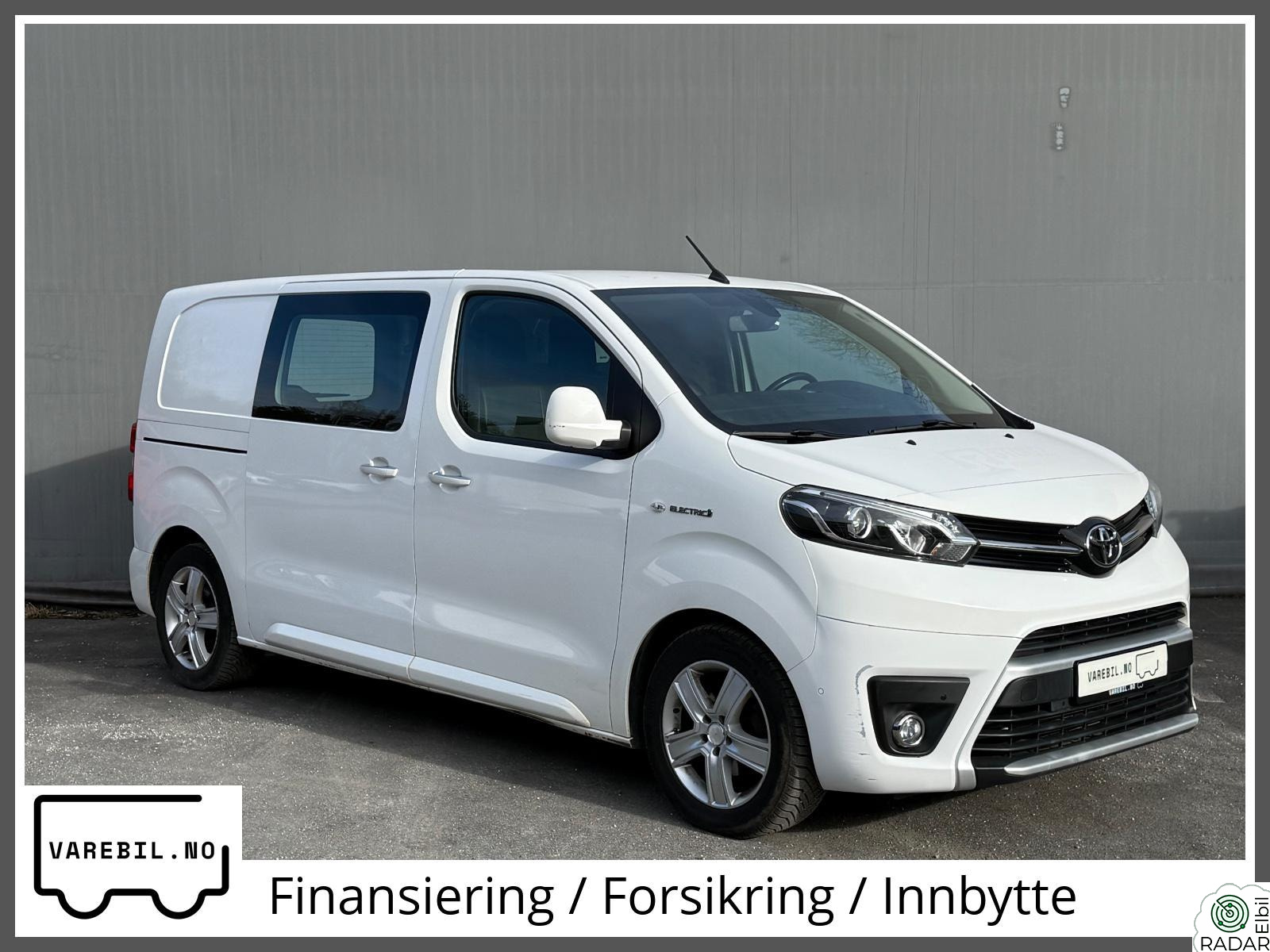 TOYOTA PROACE Electric 75 kWh 313 KM NYBILGARANTI ++