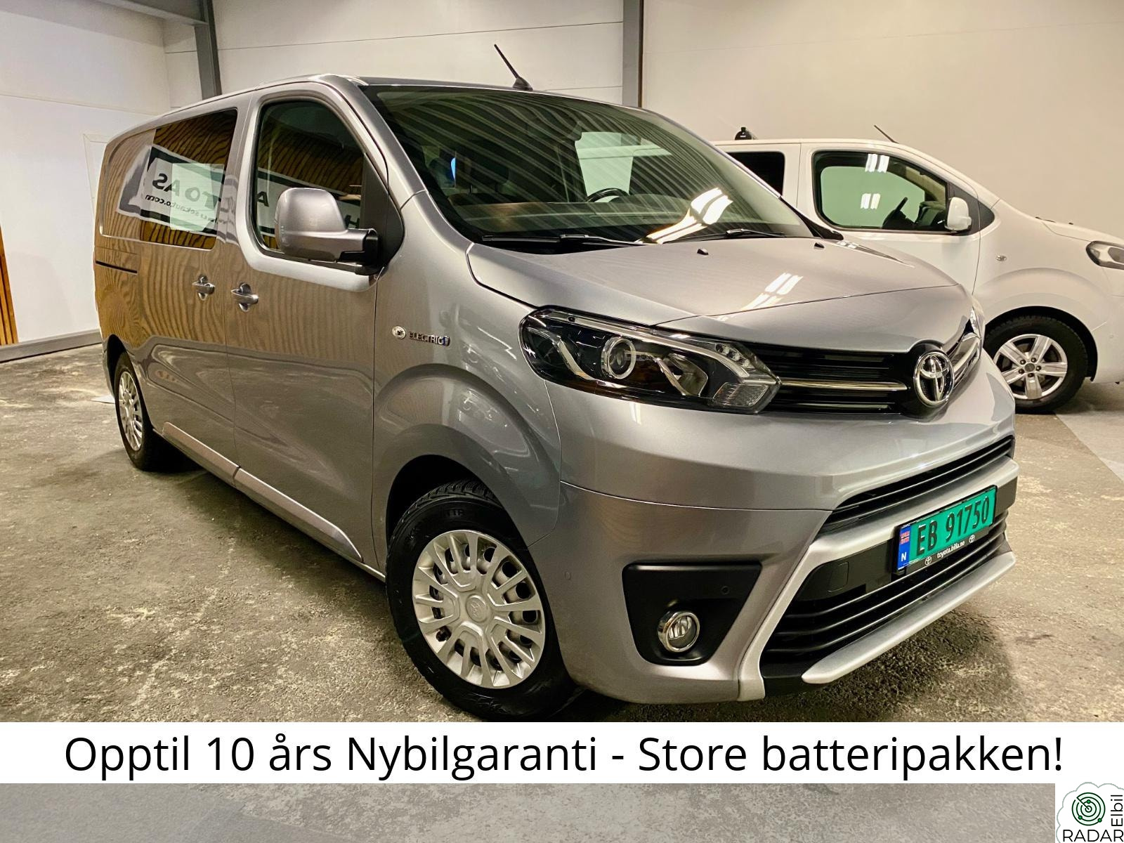 TOYOTA PROACE Electric 75kWh/Krok/Kamera/Relax/Navi/Bt/Blis ++