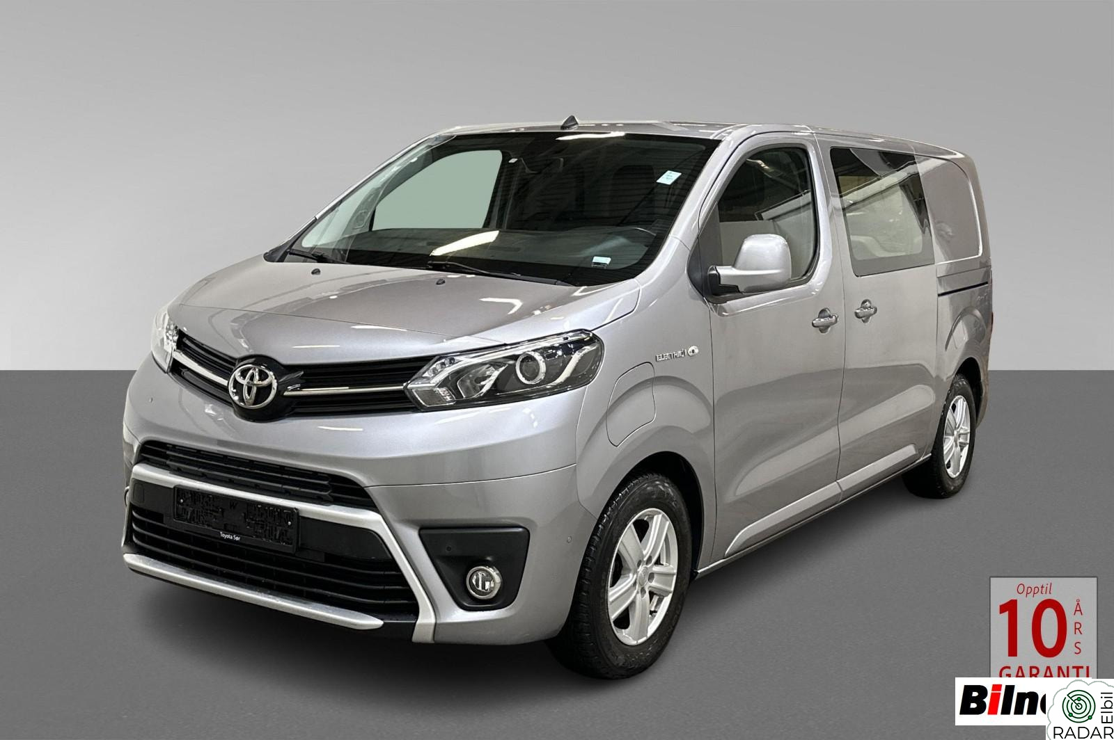 TOYOTA PROACE Electric 50 kWh Comfort // L1H1 // 2 x Skyvedør // Krok