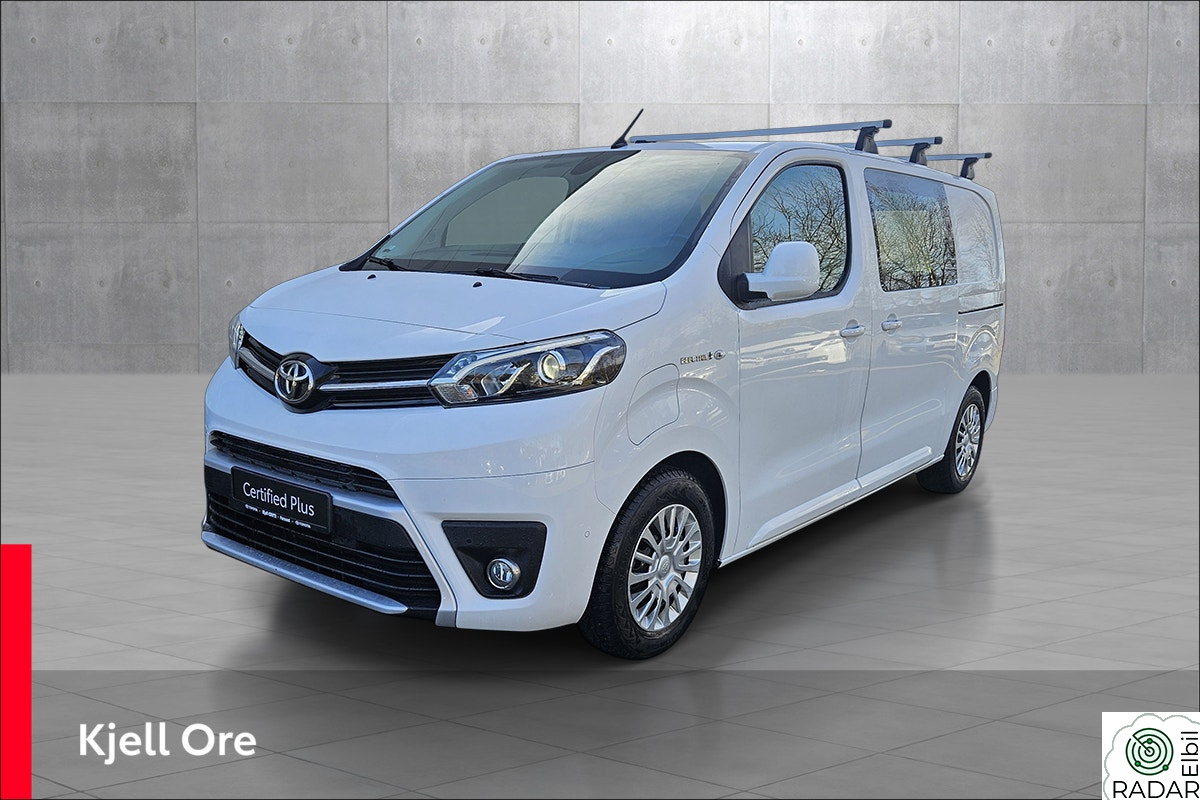 TOYOTA PROACE Electric 50kWt Comfort L1H1 m/ hengerfeste og takstativ