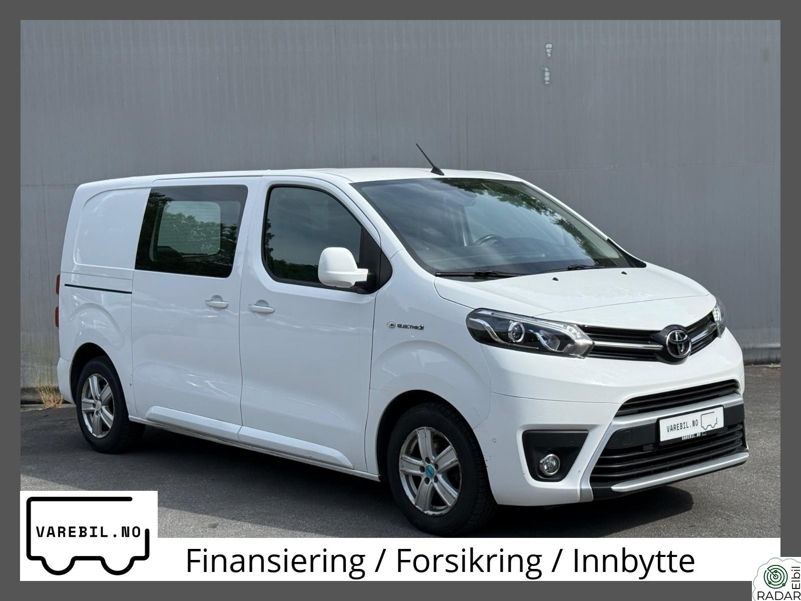 TOYOTA PROACE Electric 75 kWh NY EU + SERVICE ++