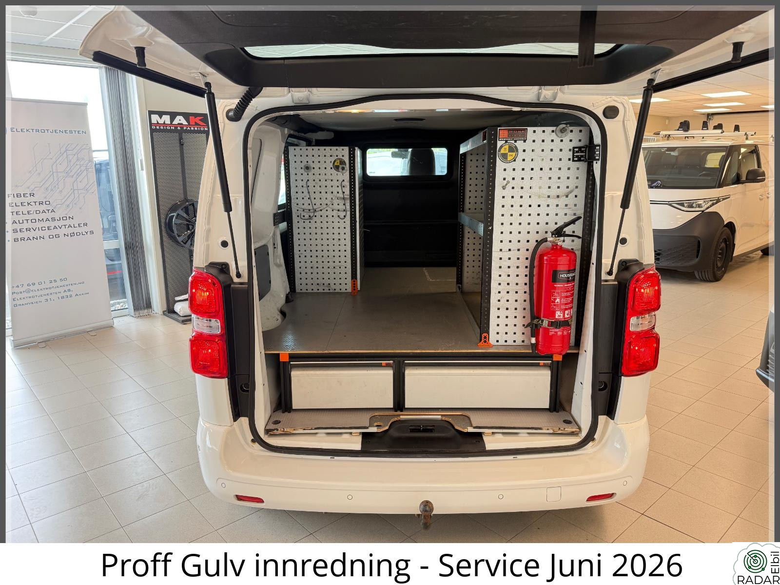 TOYOTA PROACE Electric 75kWh/Proff/R.Kam/RELAX Garanti 2 år/Krok