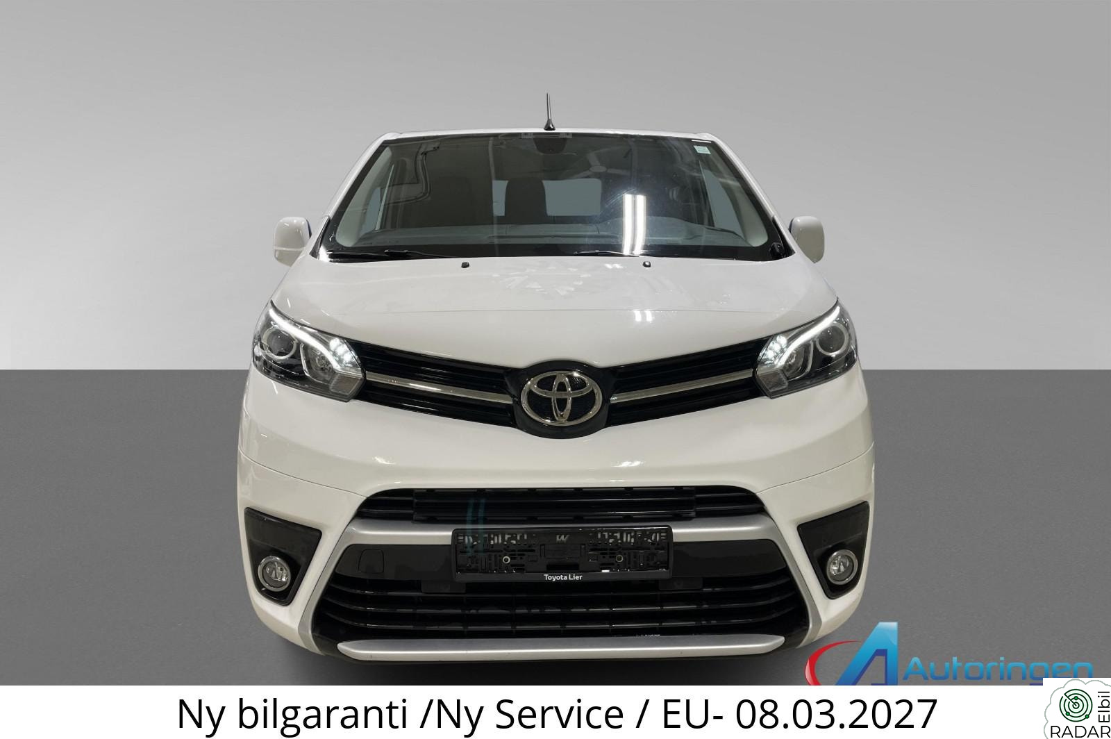TOYOTA PROACE MEDIUM LANG VARE 75KW/AUTOMAT/3 SETER/R.KAM/DAB/KROK