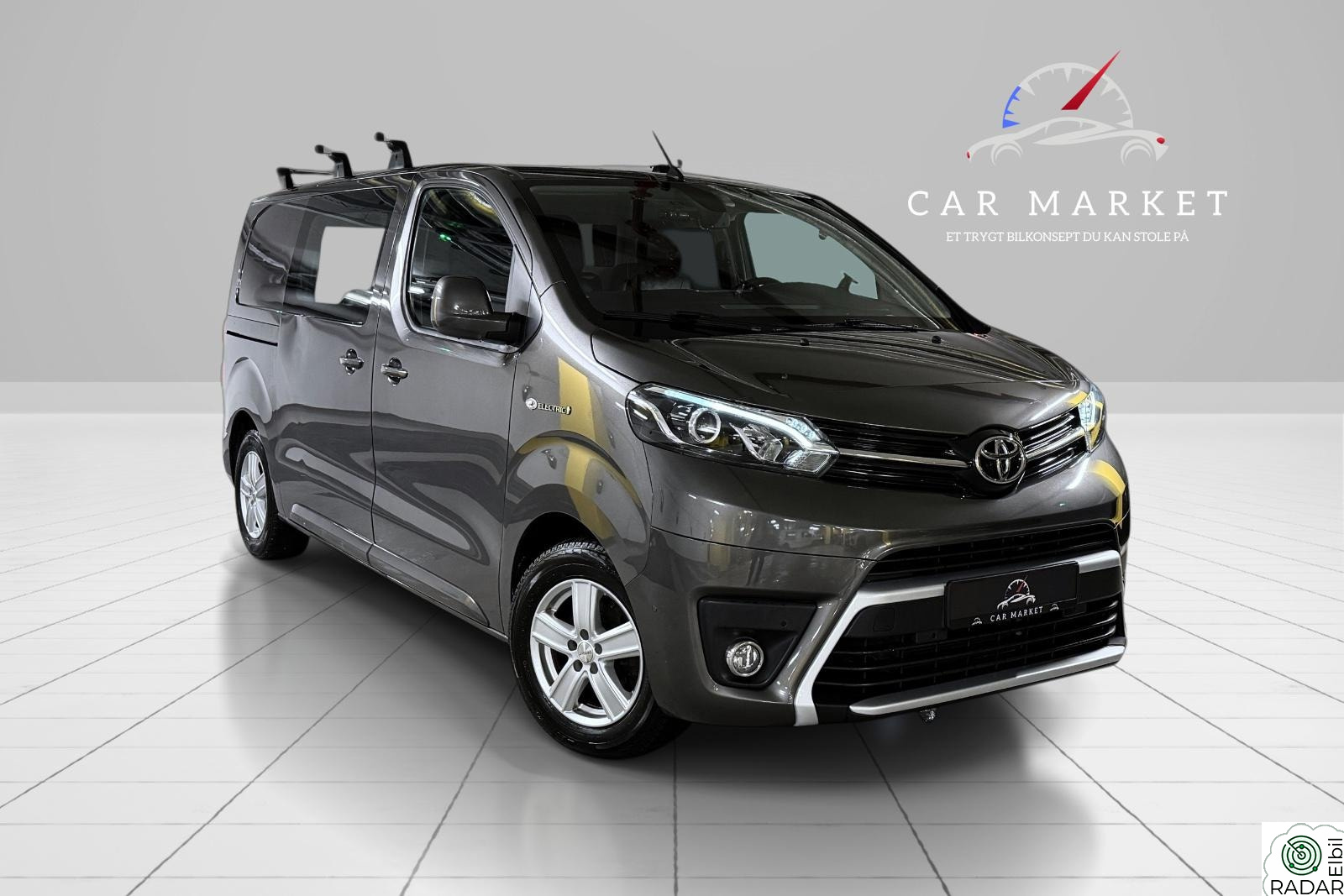 TOYOTA PROACE 313 KM 75kWh/L1/3-Seter/Vevor/Comfort/2x Skyvedører