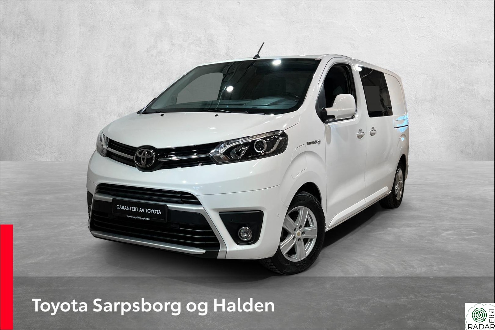 TOYOTA PROACE Electric 75kWt Comfort L1H1 THB, HENGERFESTE,