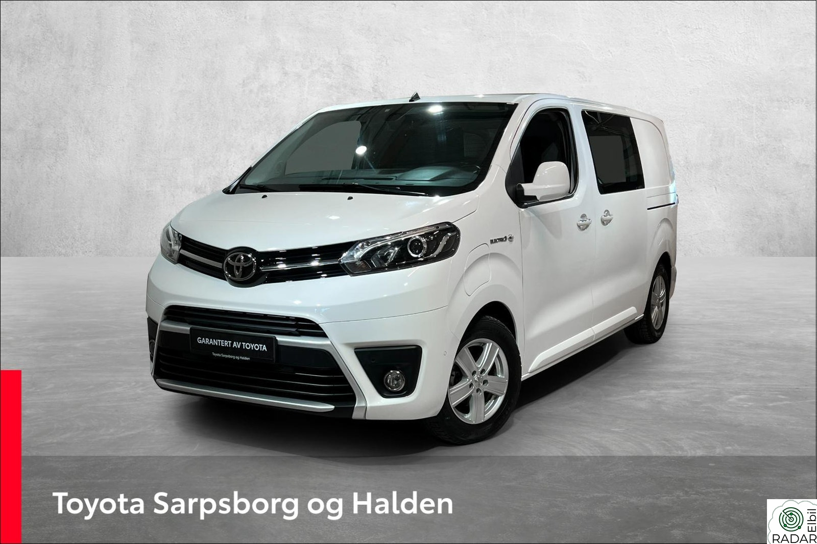 TOYOTA PROACE Electric 75kWt Comfort L1H1 THB, HENGERFESTE,