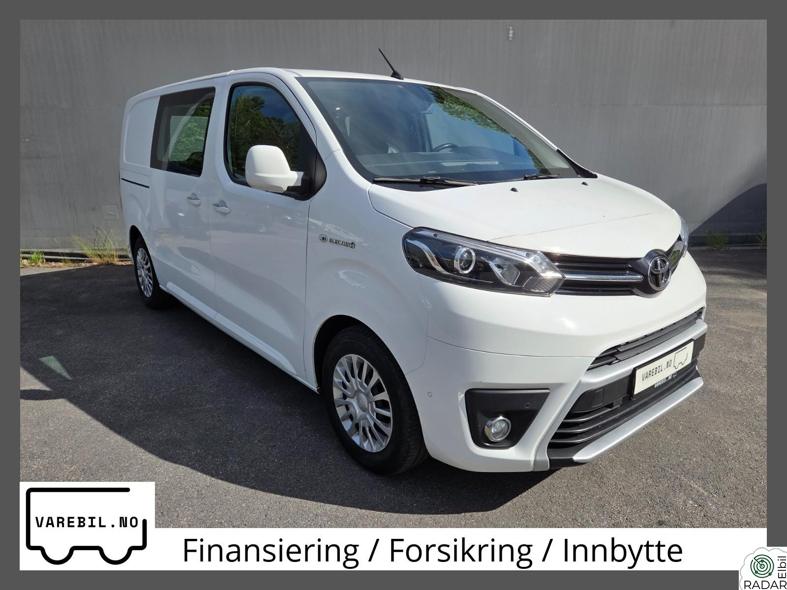 TOYOTA PROACE Electric 75 kWh 313 KM WLTP