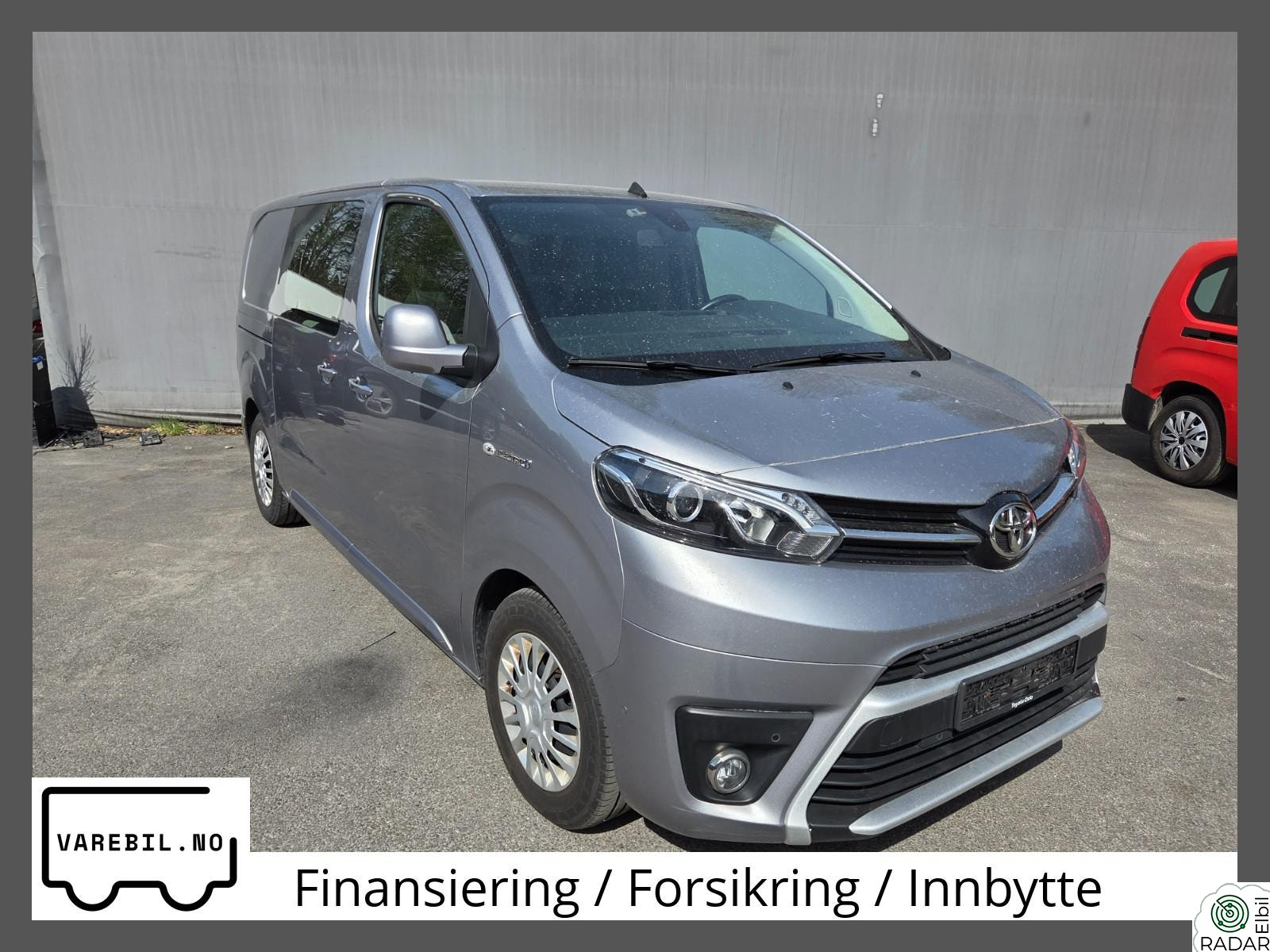 TOYOTA PROACE Electric 75 kWh 313 KM INNREDNING