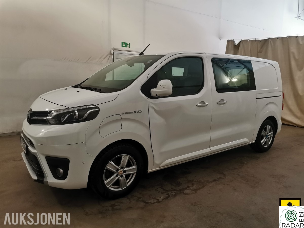 TOYOTA PROACE ELECTRIC 75 KWH L1 AUT HENGERFESTE NAVI KAMERA CRUISE