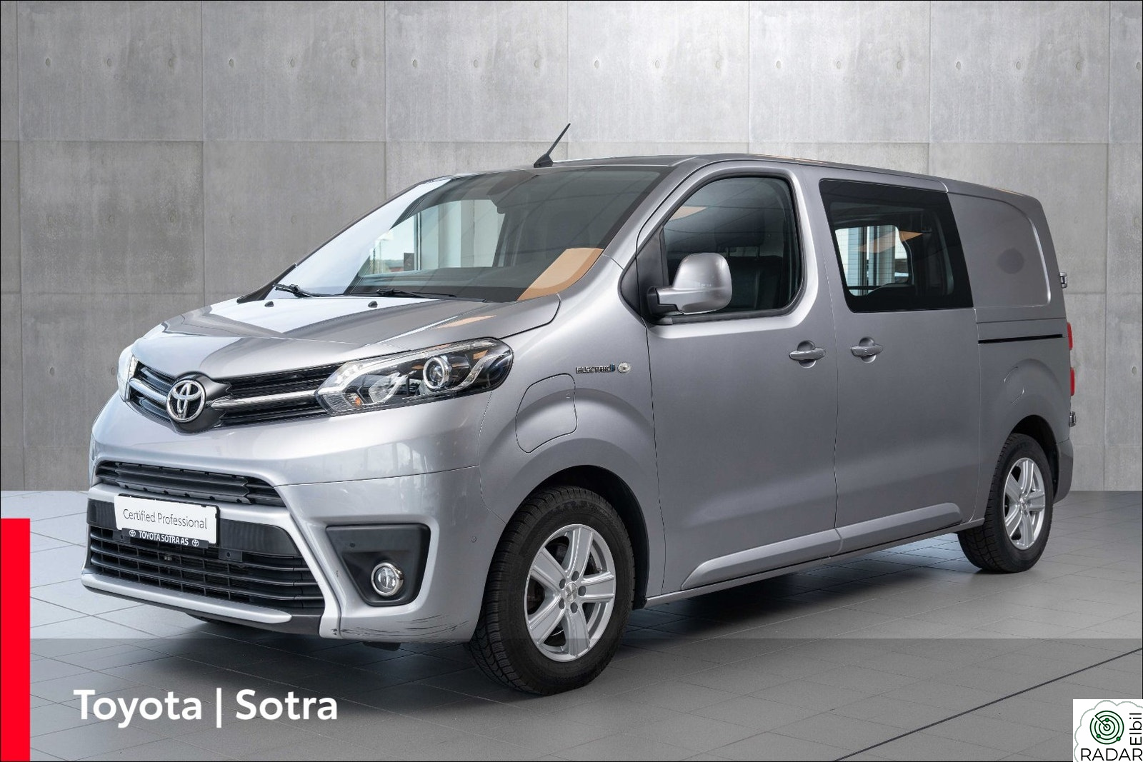 TOYOTA PROACE Electric 75kWt Comfort Fleet L1H1 SHB
