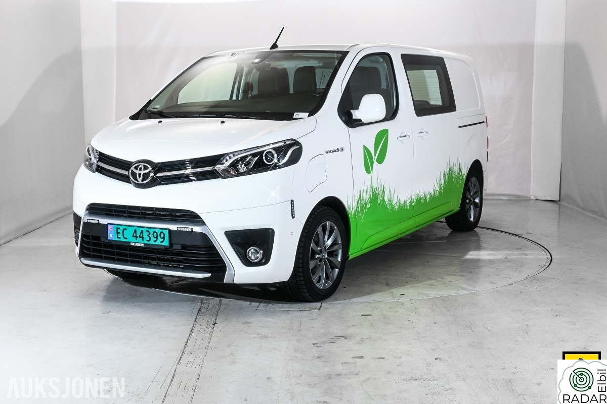 TOYOTA PROACE 75 KWH AUT HENGERFESTE KAMERA NAVI CRUISE SKYVEDØRER