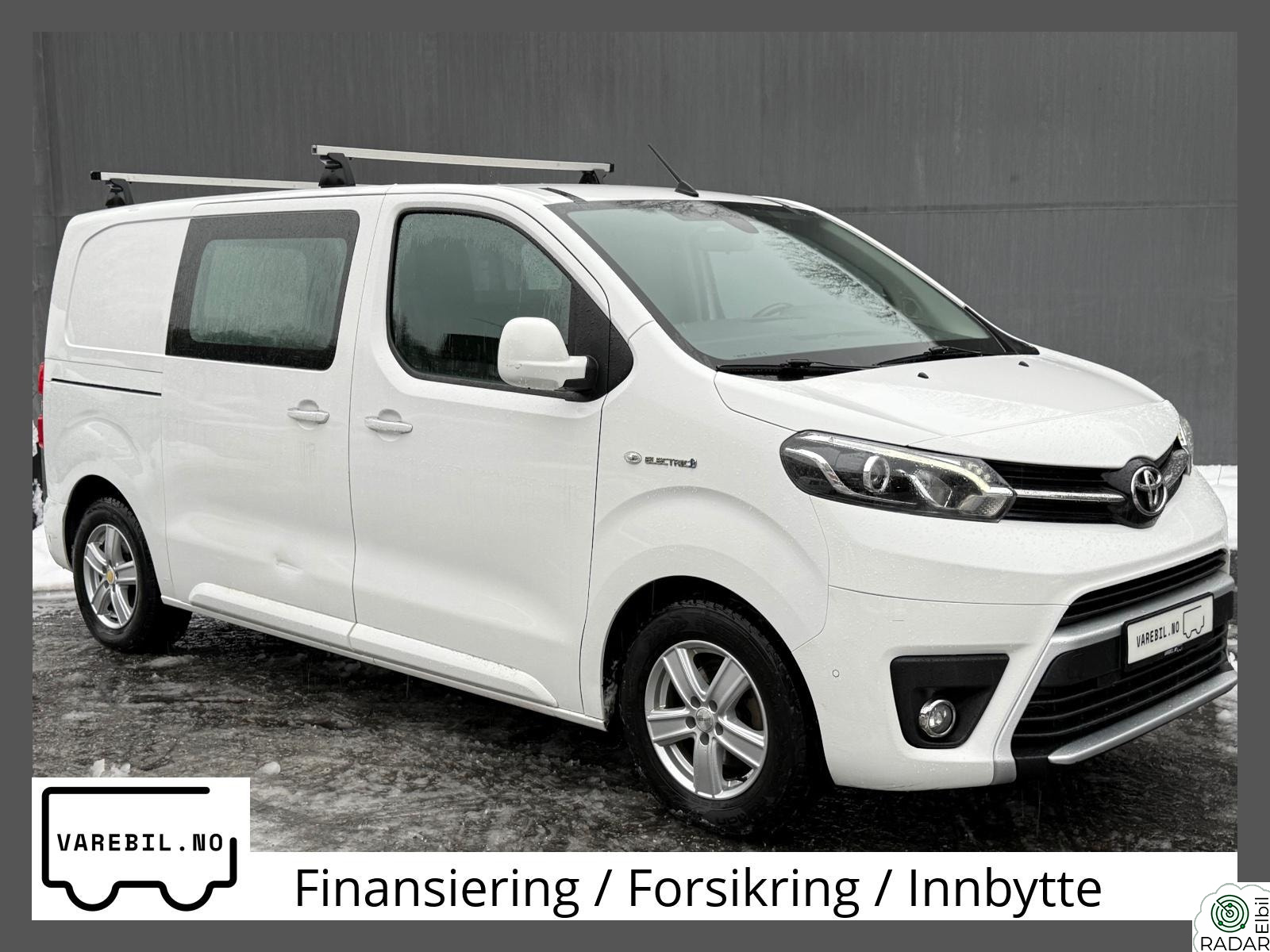 TOYOTA PROACE Electric 75 kWh 313 KM EUOK 2027 NY SERVICE