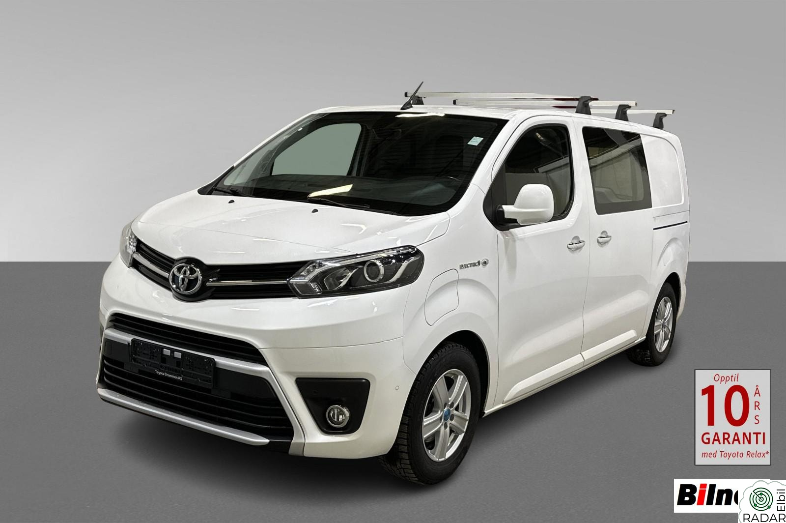 TOYOTA PROACE Electric 75 kWh Comfort // L1H1 // 2 x Skyvedør // Krok