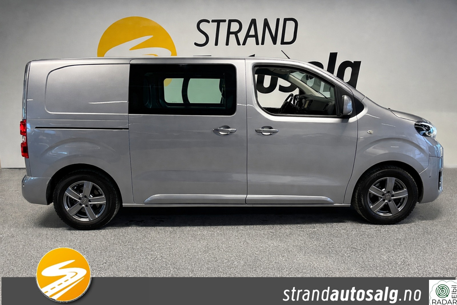 TOYOTA PROACE L1 Electric 75kWt 313km WLTP Tilhengerfeste 2x Skyvedør