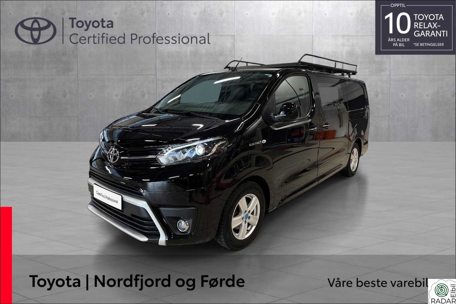 TOYOTA PROACE Electric 75kWt Comfort Fleet L2H1 THB