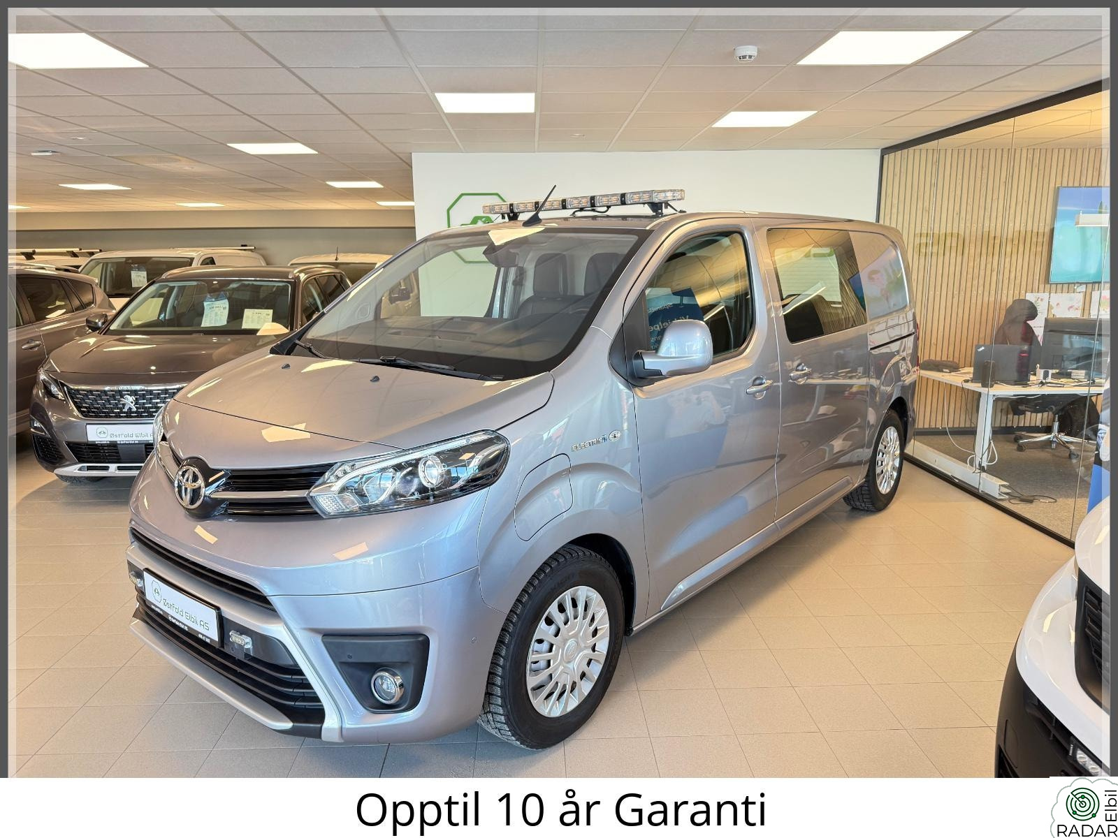 TOYOTA PROACE Electric 75kWh/R.Kam/2 x Skyvedør/Lav km