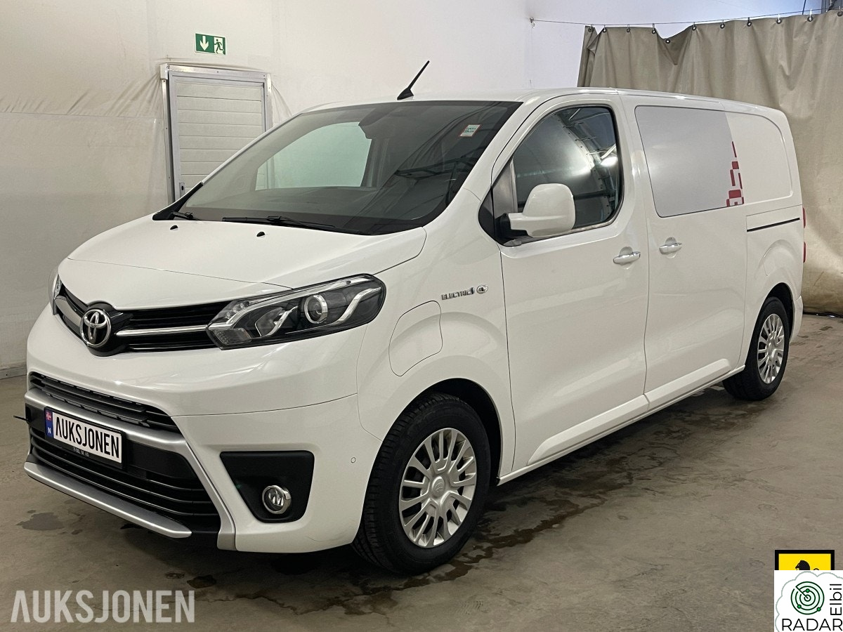 TOYOTA PROACE ELECTRIC 75 KWH 136 HK L1 AUT NAVI KAMERA CRUISE SKYVED