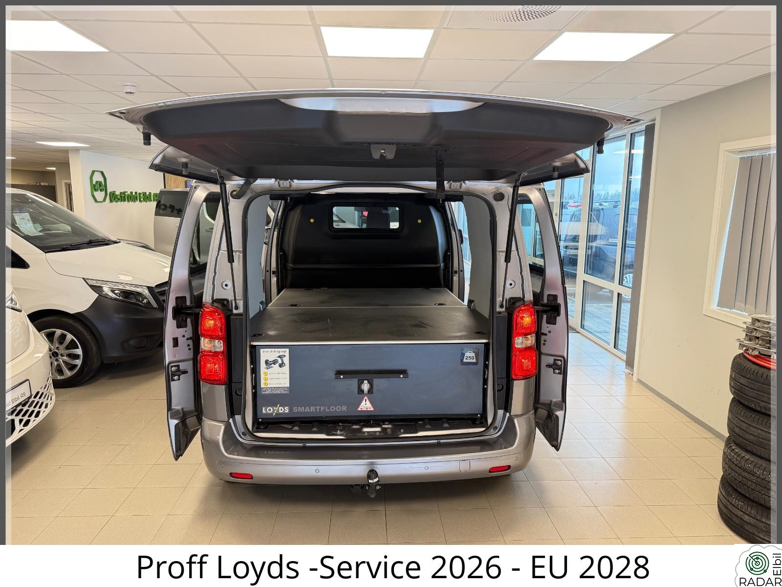 TOYOTA PROACE Electric 75kWh/Loyds innredning/R.Kam/Skyvedør/Krok