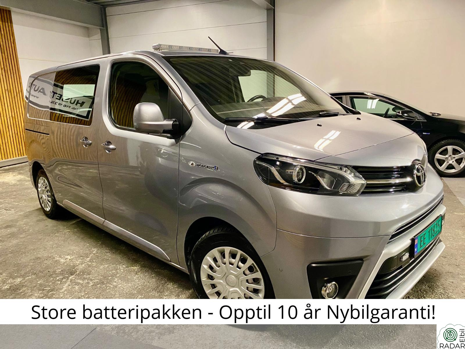 TOYOTA PROACE Electric 75kWh/Kamera/Krok/Varme i varerom/Blinklamper