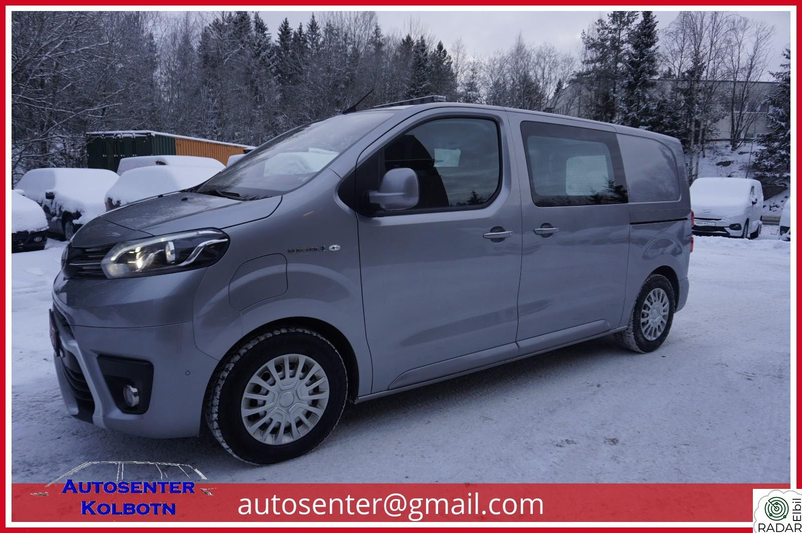 TOYOTA PROACE L1 / 75 KW, Hengerfeste.Rygge kamera. 331 km.