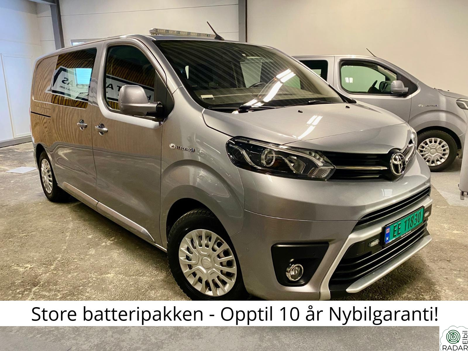 TOYOTA PROACE 75 kWh L1/Varsellys/Varme i varerom/Krok/Kamera ++
